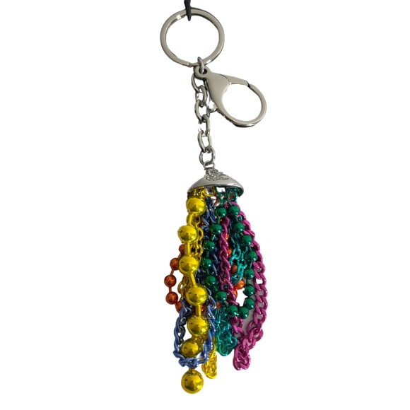 Lola & Grace Swarovski Marci Gras Bag Charm - Picture 1 of 15